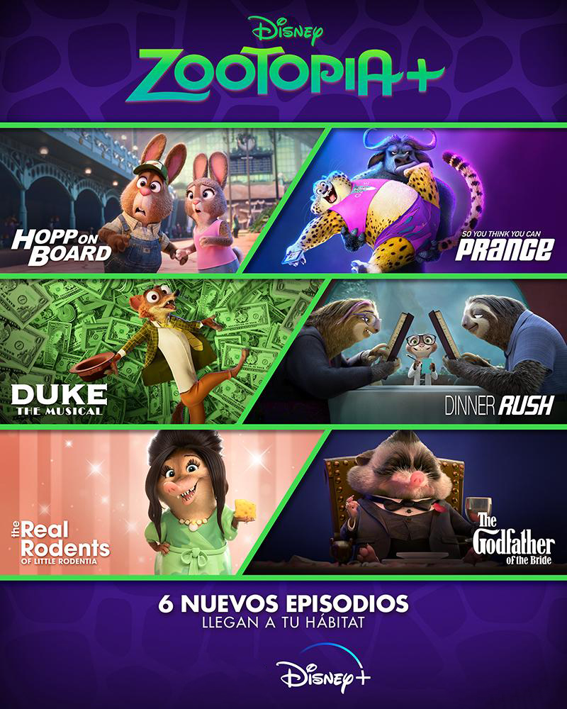 Zootopia+ (Serie de TV) Temporada 1 (TV Series) [1080p HD] Descargar