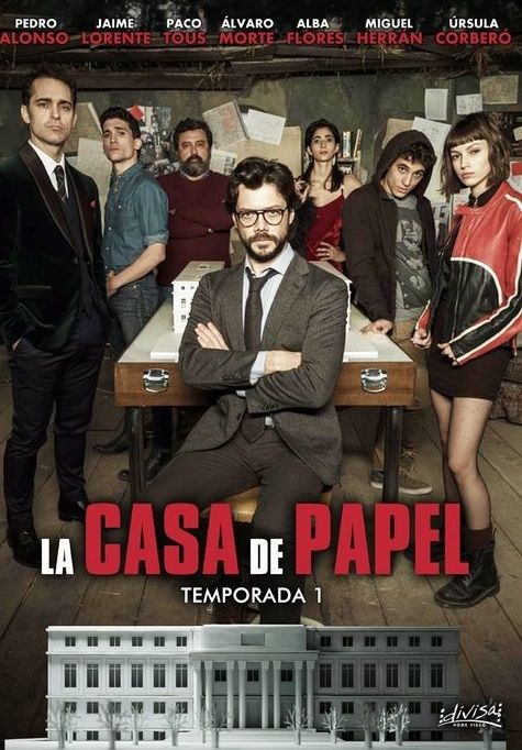 La casa de papel Temporada 1 (2017) Temporada 1 [WEB-DL 1080p] (Serie de TV)