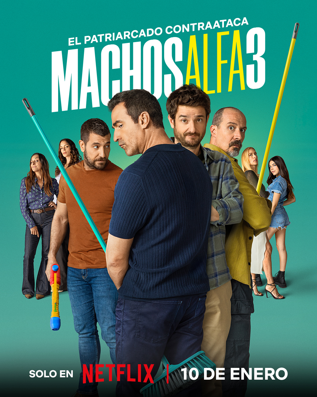 Machos alfa Temporada 3 (2025) [WEB-DL 1080p] (Serie de TV)