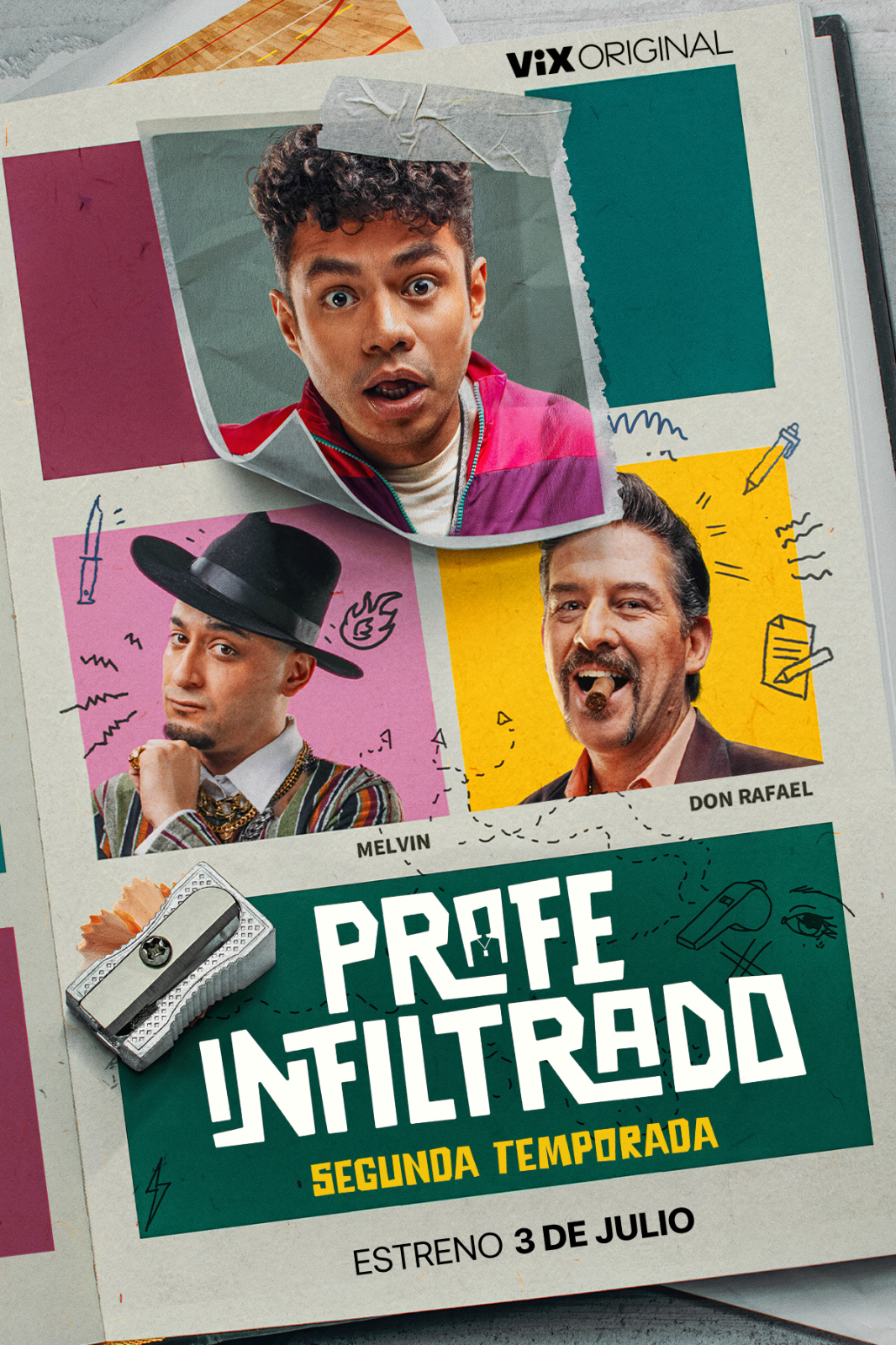 Profe Infiltrado 2025 | ViX | Temporada 2 Serie de TV Completa